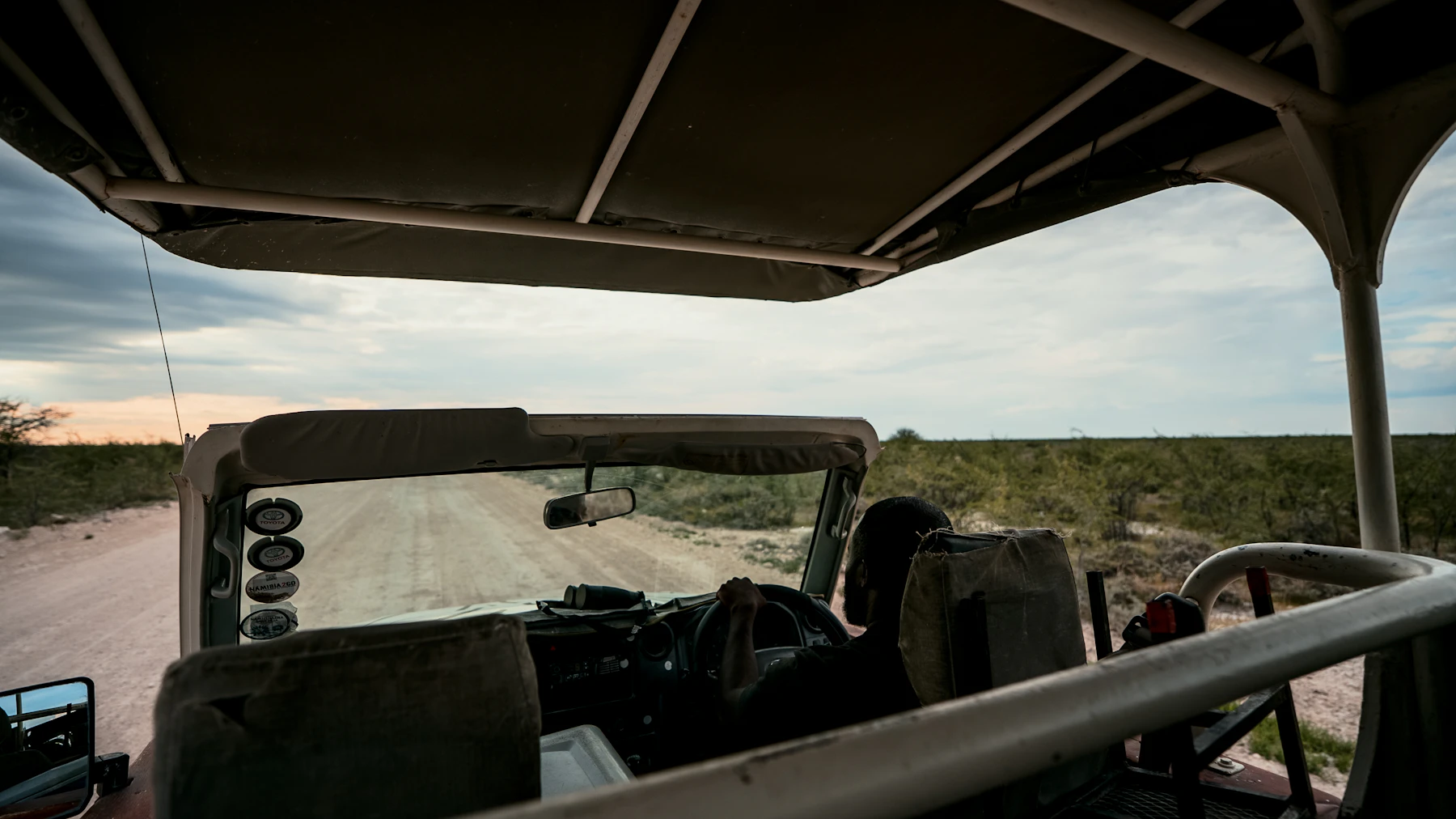 Kenya safari vehicle prepared for a group game drive
